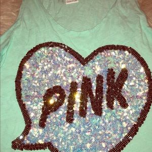 PINK crop tank